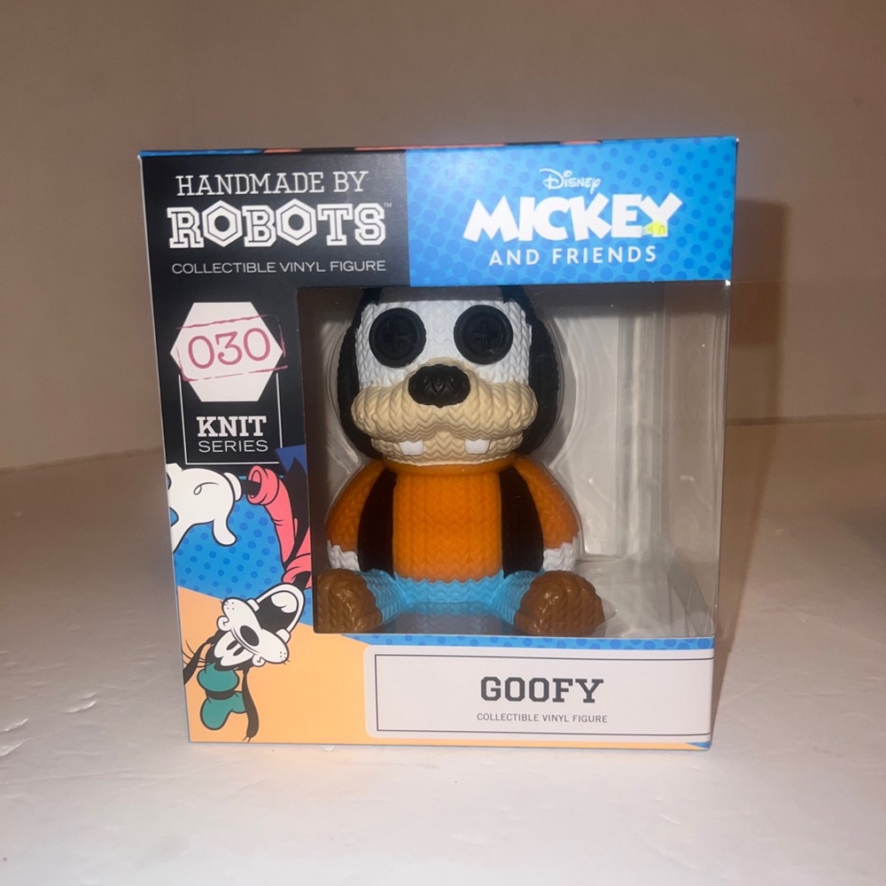 Handmade by robots, goofy figure